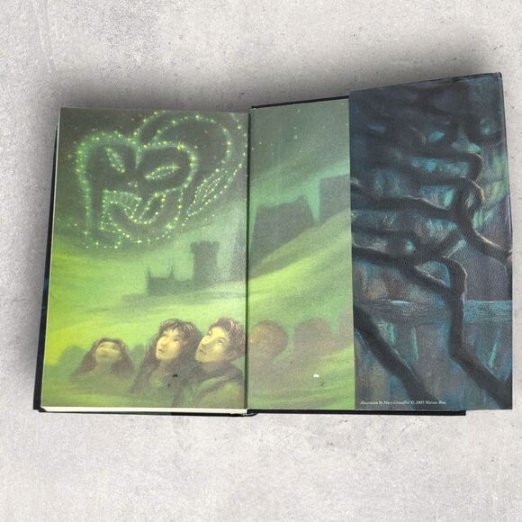 Harry Potter Half-Blood Prince Deluxe Edition 2005 HC w/ Dust Jacket - Picture 7 of 11
